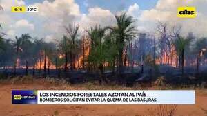 Video: Los incendios forestales azotan al país  - ABC Noticias - ABC Color