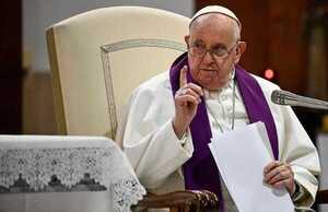 El papa: Mi dimisión es “una hipótesis lejana” aunque algunos piensen “en un nuevo cónclave” - San Lorenzo Hoy