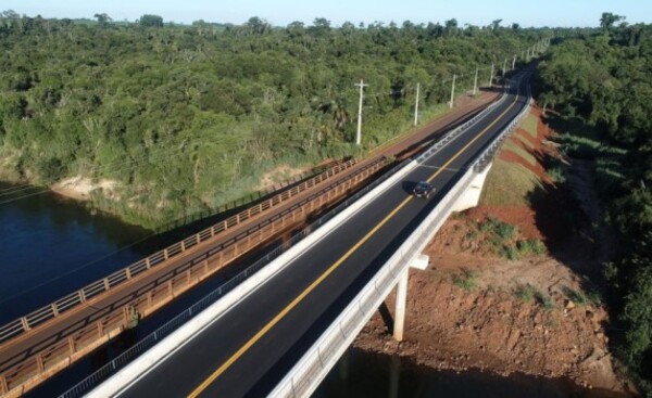 Habilitan nuevo puente interdepartamental entre Caaguazú y Alto Paraná