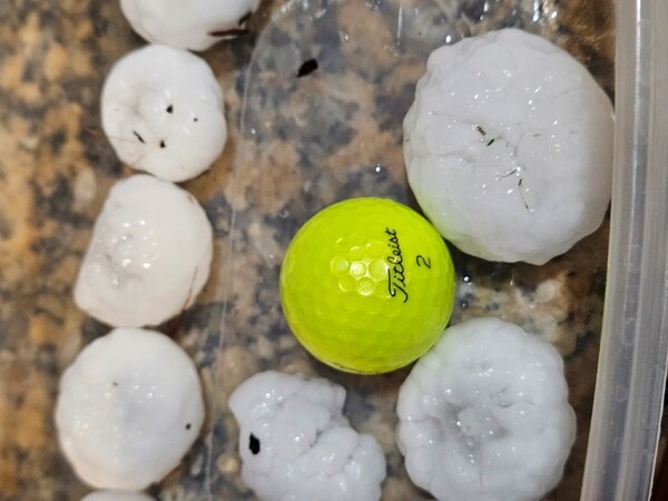 Clima extremo: “granizo gorila”, más grande que pelotas de golf, cae en partes de Estados Unidos - .::Agencia IP::.