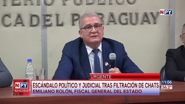 Fiscales Cantero y Grisetti serán sumariados, anuncia Rolón - Noticias Paraguay