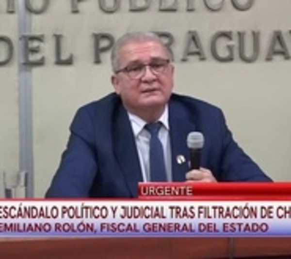 Fiscales Cantero y Grisetti serán sumariados, anuncia Rolón - Paraguay.com