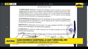 Video: Excluyen a familia de Rodrigo Quintana de juicio a policía por fatal asalto al PLRA - ABC Noticias - ABC Color