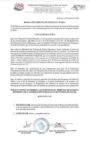 Villarrica Ganó los puntos a Caazapá