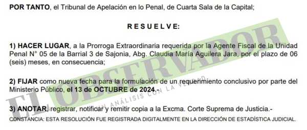Prorrogan plazo para concluir investigación al cantante Pablo Benegas por abuso sexual