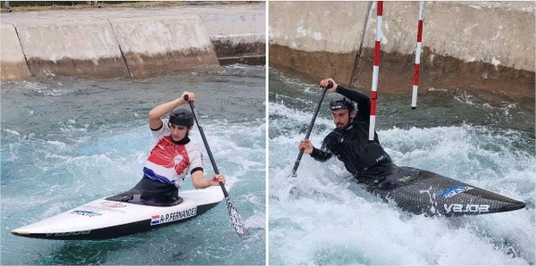 Ana Paula Fernandes quedó cuarta y Leonardo Curcel quinto en panamericano de canotaje - La Tribuna