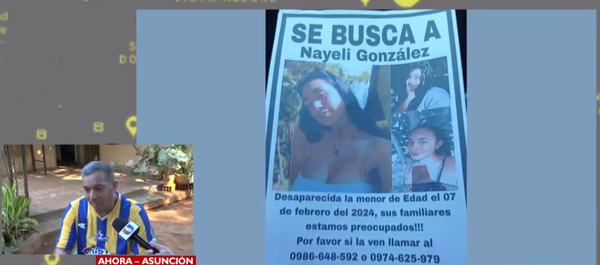 Guairá: preocupación creciente a un mes de la desaparición de Nayelí González  - trece