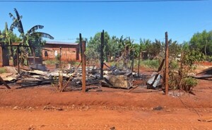 Joven despechado incendió la casa de su expareja en Hernandarias