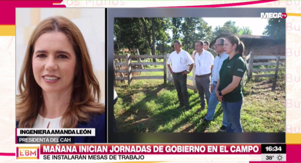 Inician jornadas de gobierno en el campo este viernes - Megacadena - Diario Digital