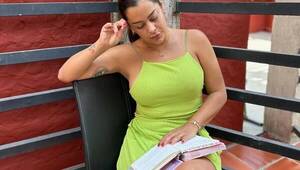 Larissa se puso a estudiar y ya se entusiasmó