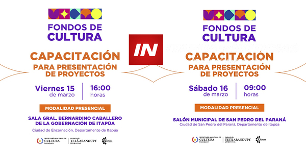 BRINDAN OPORTUNIDADES PARA ACCEDER A FONDOS DE CULTURA EN ITAPÚA - Itapúa Noticias