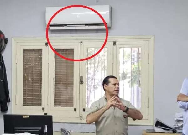 ANDE pide a la gente usar acondicionador de aire en 24°C, pero en sus oficinas lo utiliza en 16°C - Nacionales - ABC Color