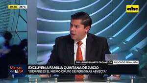 Video: excluyeron a familia de Rodrigo Quintana de juicio a policía por fatal asalto al PLRA - Mesa de Periodistas - ABC Color