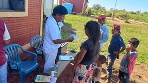Continúa asistencia sanitaria a familias de Itakyry