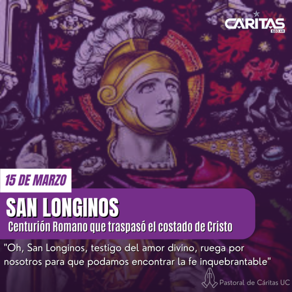 San Longinos: La Transformación del Centurión Romano que traspasó el costado de Cristo - Portal Digital Cáritas Universidad Católica