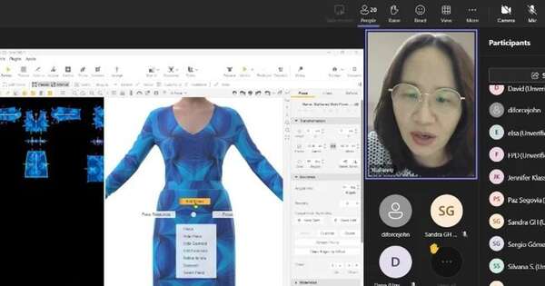 La Nación / Capacitan a sector textil con innovador software de diseño y moldería en 3D