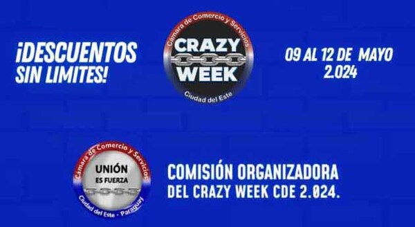 Preparan evento Crazy Week 2024 a realizarse en mayo en CDE | DIARIO PRIMERA PLANA