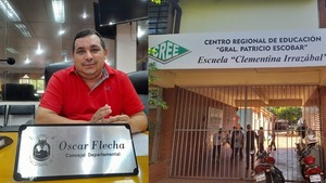 Concejales urgen solución a la falta de agua en la Escuela Clementina Irrazábal de Encarnación