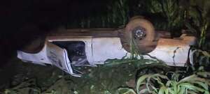 Aparatoso accidente deja un fallecido y un herido en Alto Paraná - ABC en el Este - ABC Color