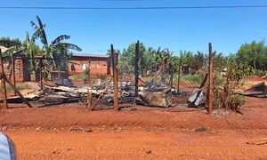 No aceptó la ruptura e incendió la casa de su expareja por despecho en Alto Paraná – Prensa 5