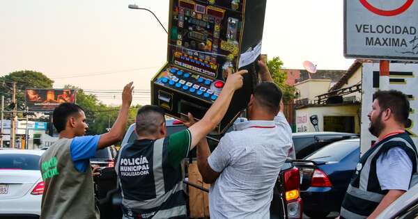 La Nación / Conajzar articula acciones contra tragamonedas irregulares que facilitan adicción en niños
