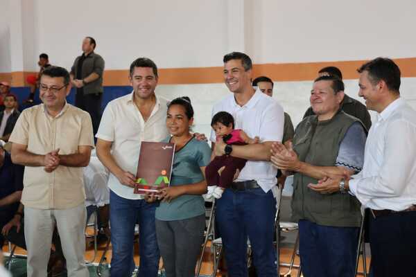 Gobierno entregó aportes por más de G. 2.000 millones a familias productoras de San Pedro - .::Agencia IP::.