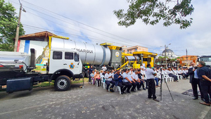 Pampeiro S.A. entregó equipos que ofrecen soluciones vanguardistas para la Municipalidad de Caacupé - Amigo Camionero
