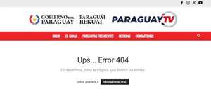 Paraguay TV, fuera de aire por presunta falla en sistema que no sería renovado por falta de presupuesto - Nacionales - ABC Color