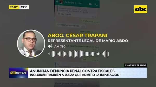 Video: Anuncian denuncia penal contra fiscales - ABC Noticias - ABC Color