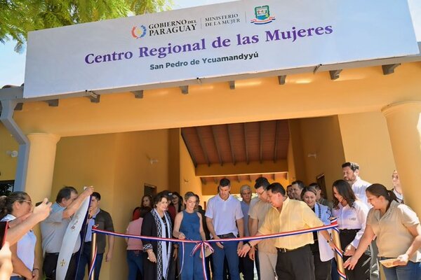 Inauguran Centro Regional de las Mujeres en San Pedro - .::Agencia IP::.