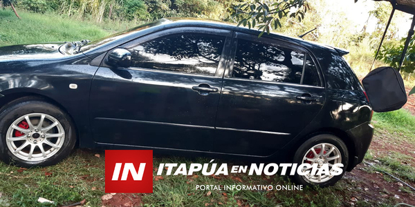 HURTARON AUTOMÓVIL EN TOMÁS ROMERO PEREIRA - Itapúa Noticias