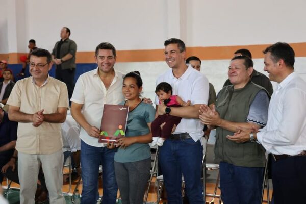 Gobierno entregó aportes por más de G. 2.000 millones a familias productoras de San Pedro