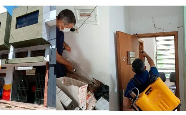 Verifican obras de la futura sede del Juzgado de Primera Instancia de Capiatá