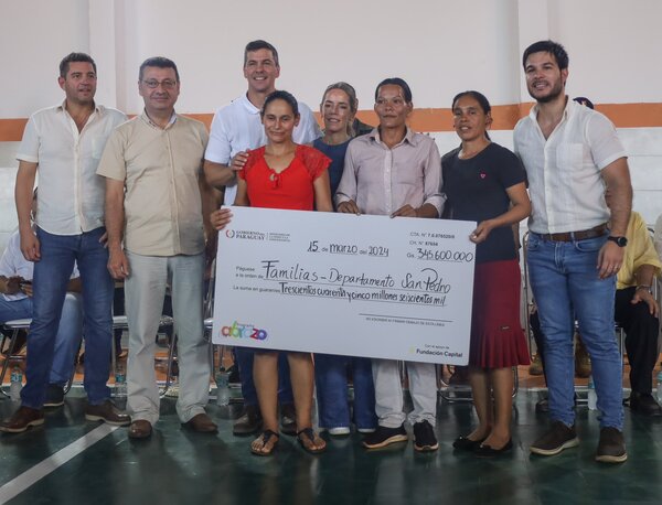 Programa Abrazo en San Pedro incorpora a 100 nuevas familias para protección de la niñez - .::Agencia IP::.
