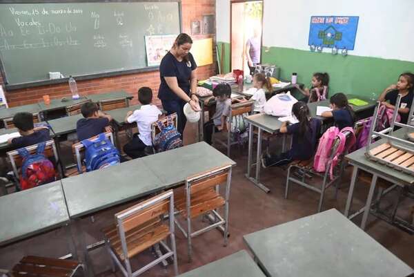 Ola de calor: niños faltan a clases por culpa de aulas sin ventiladores - Nacionales - ABC Color