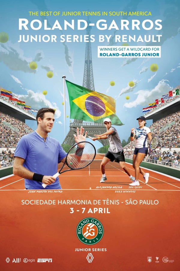 Roland-Garros Junior Series en Brasil clasificará al torneo principal de la categoría en París - La Tribuna