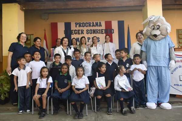 Entregan kits de higiene bucal a niños de Ayolas - Nacionales - ABC Color