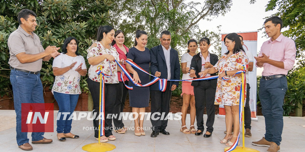 INAUGURARON OBRAS EN ESCUELA “HÉROES DEL CHACO” EN EL DISTRITO DE LA PAZ - Itapúa Noticias