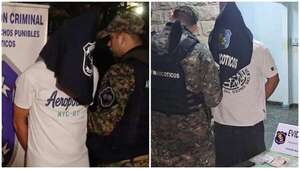 Dos detenciones tras serie de allanamientos de Antinarcóticos en Fernando de la Mora - Policiales - ABC Color