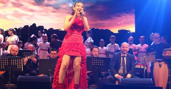 La Nación / Jazmín del Paraguay canta “Bailemos polca”
