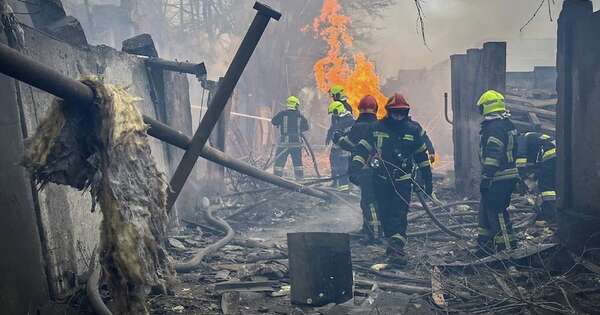 La Nación / Bombardeo ruso deja 20 muertos y unos 70 heridos