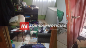 HURTARON DINERO, JOYAS Y UN ARMA EN CAMBYRETÁ - Itapúa Noticias