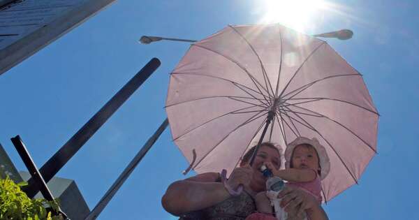La Nación / Siesta infernal: sensación térmica superó los 50 grados