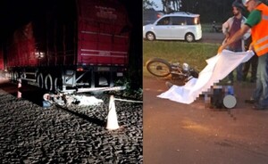 Dos motociclistas muertos en accidentes ocurridos en menos de 1 hora