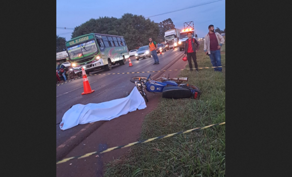 Motociclistas fallecen en accidentes sobre la Ruta 02 - ADN Digital