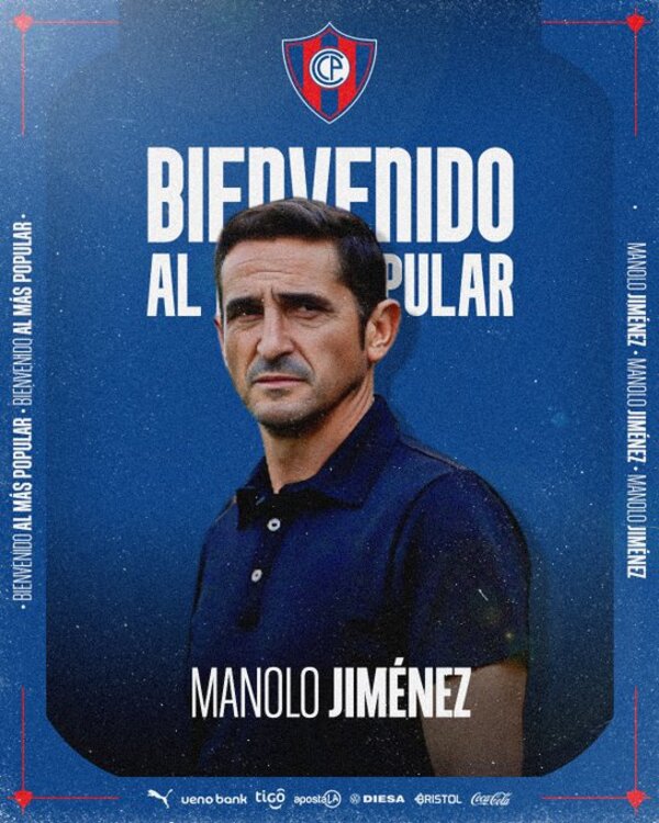 Cerro hace oficial la contratación de Manolo Jiménez