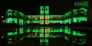 Sitios emblemáticos se iluminarán de verde por fiesta nacional de Irlanda - Nacionales - ABC Color