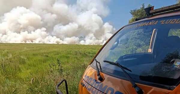 La Nación / Bomberos claman por insumos y agua para afrontar siniestros