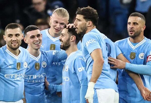 Con goles de Bernardo Silva el Manchester City se metió en 'semis' de FA Cup