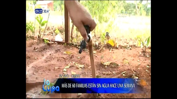 Con calor extremo y sin agua durante casi una semana en Limpio - Noticias Paraguay